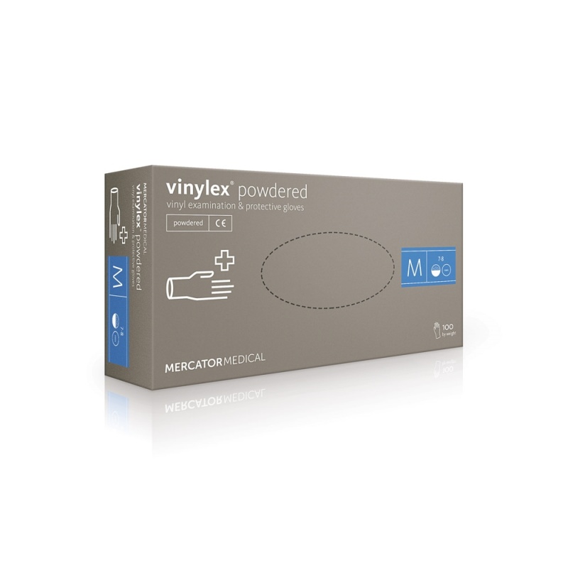 Rukav. Vinyl pudrované L 100ks